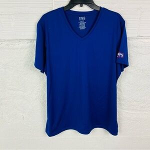 Champs sports gear, Men's Blue V-Neck T-Shirt size 2XL